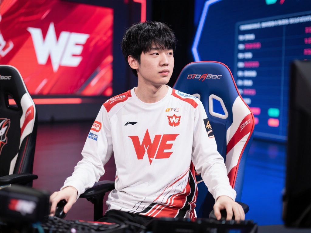 WE赛前发布对阵RNG.M返图:长风破浪再启征程 此次WE的对阵名单中,明星选手的状态同样