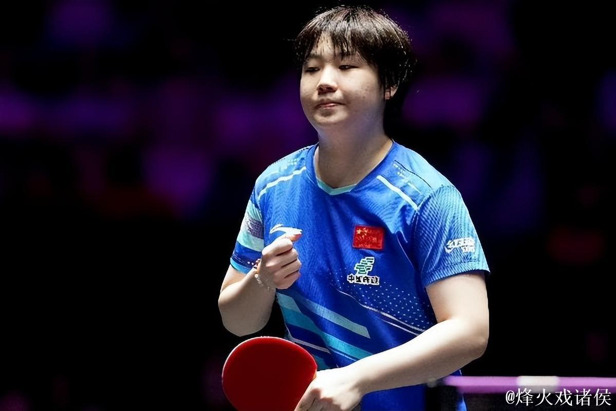 国乒双子星齐头并进！蒯曼4-2胜日本名将，总决赛女单4强已出其三